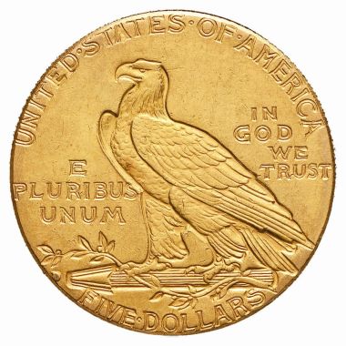 1915-D Half Eagle (rev)
